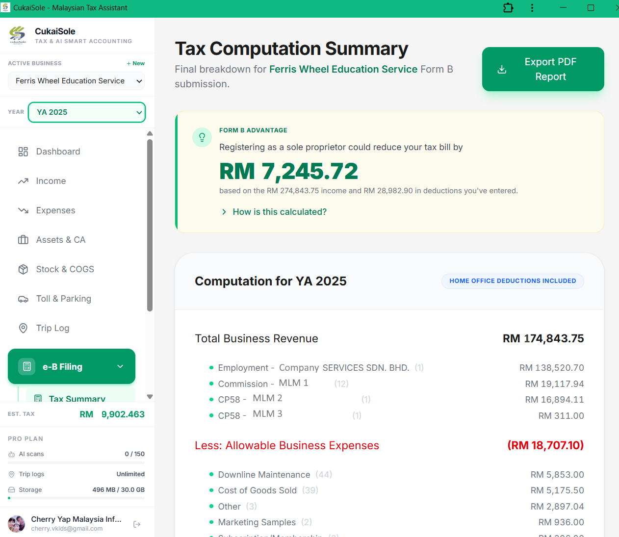 See Exactly How Much You Save